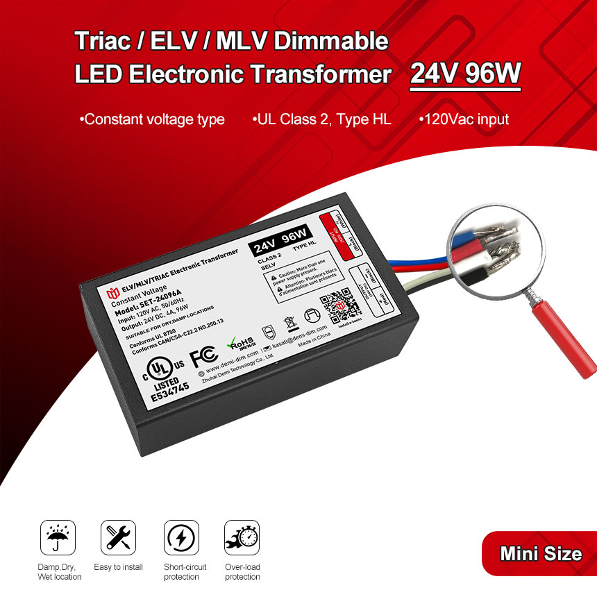 driver led triac dimmerabile a tensione costante