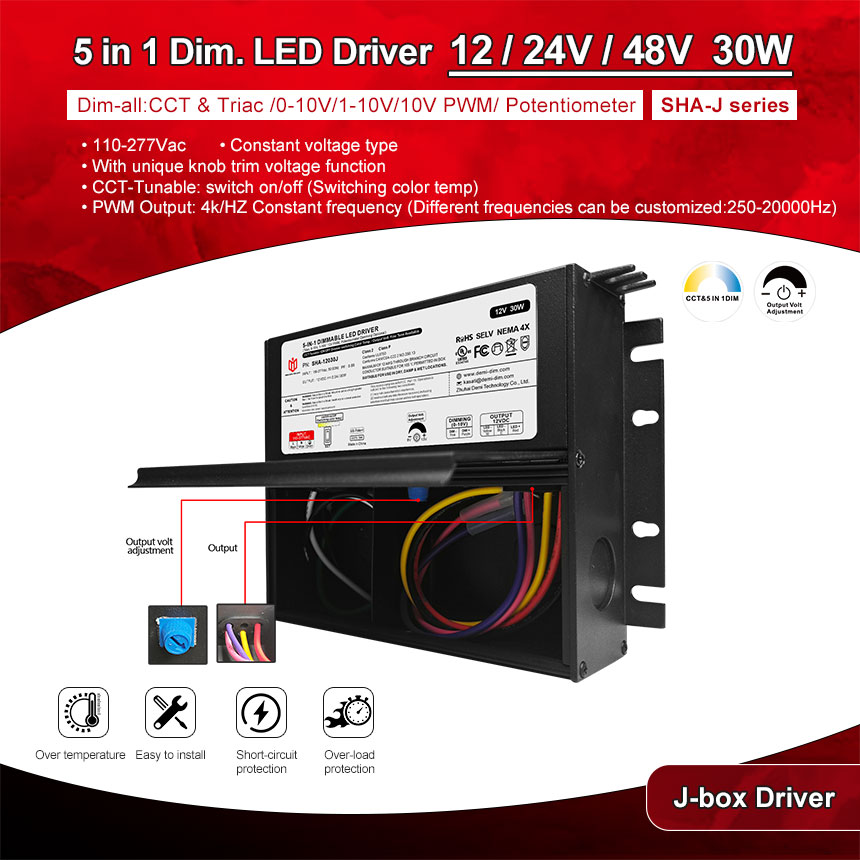 driver principale 12v 30w