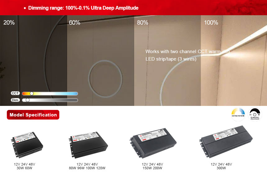 Driver led dimmerabile da 12 volt