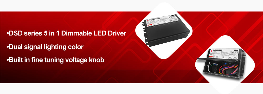 Driver LED dimmerabile 5 in 1