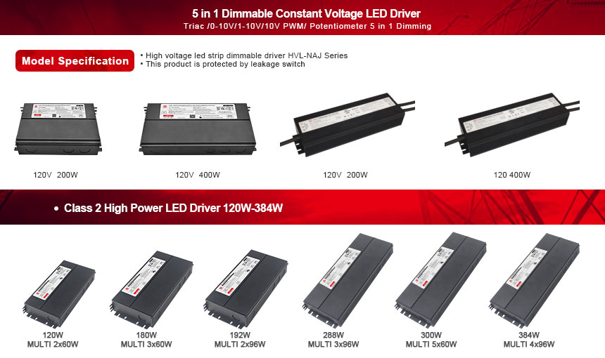 driver per strisce luminose a led