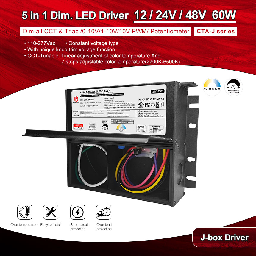 alimentatore led 12v 60w