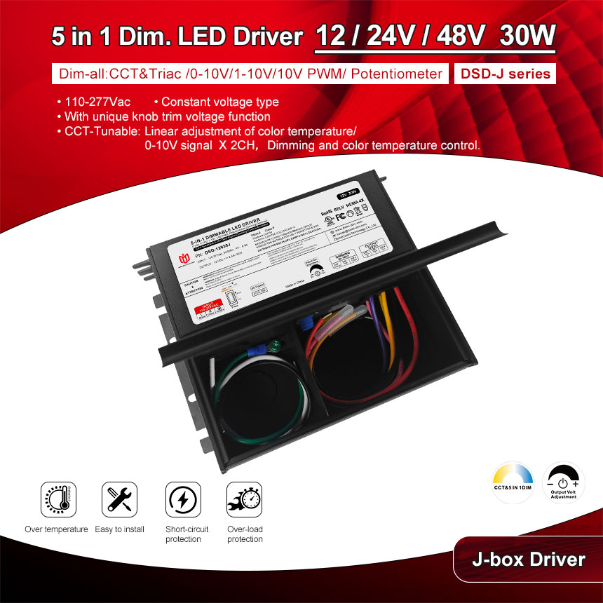 Driver led dimmerabile triac da 30w