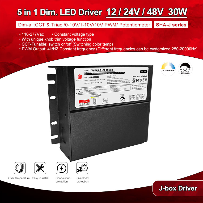 driver principale 12v 30w