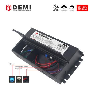 Scatola di giunzione del driver della striscia LED dimmerabile a tensione costante da 120 W 12 V 5 in 1
        