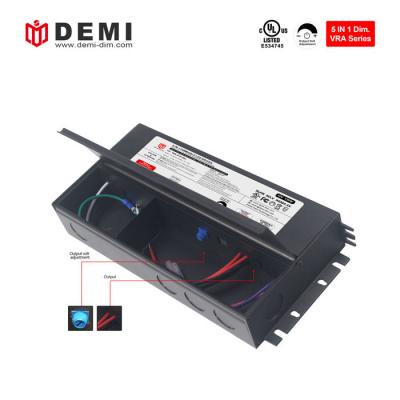 alimentatore per driver led dimmerabile a tensione costante di classe 2 da 120 W 12 V triac e 0 10 V